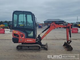 2018 Kubota KX016-4 Mini Excavators For Auction: Leeds, UK – 30th April, 1st, 2nd & 3rd May 25 full