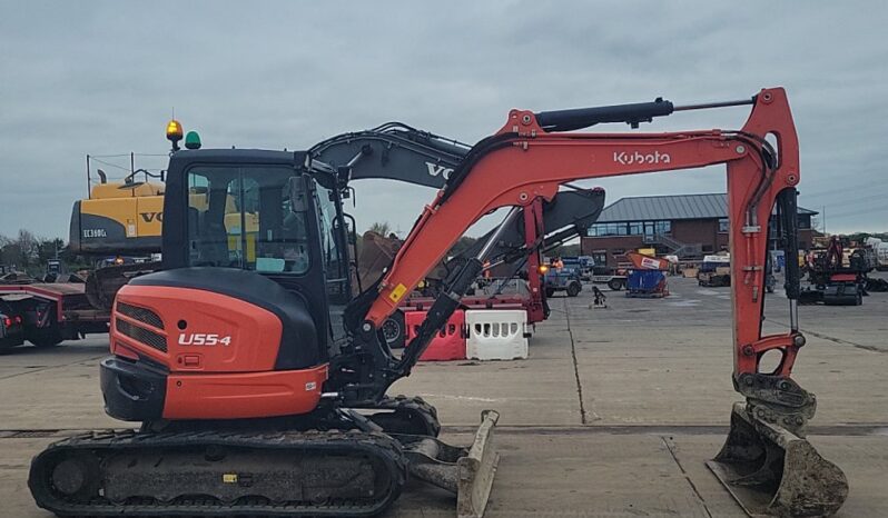 2016 Kubota U55-4 Mini Excavators For Auction: Leeds, UK – 30th April, 1st, 2nd & 3rd May 25 full