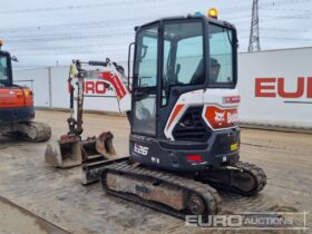 2020 Bobcat E26 Mini Excavators For Auction: Leeds, UK – 30th April, 1st, 2nd & 3rd May 25 full