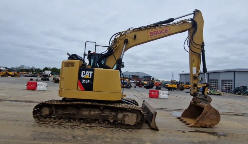 2016 CAT 315FLCR 10 Ton+ Excavators For Auction: Leeds, UK – 30th April, 1st, 2nd & 3rd May 25 full