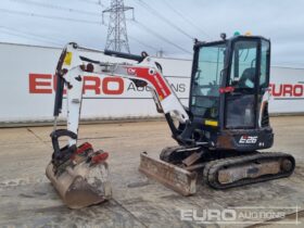 2020 Bobcat E26 Mini Excavators For Auction: Leeds, UK – 30th April, 1st, 2nd & 3rd May 25