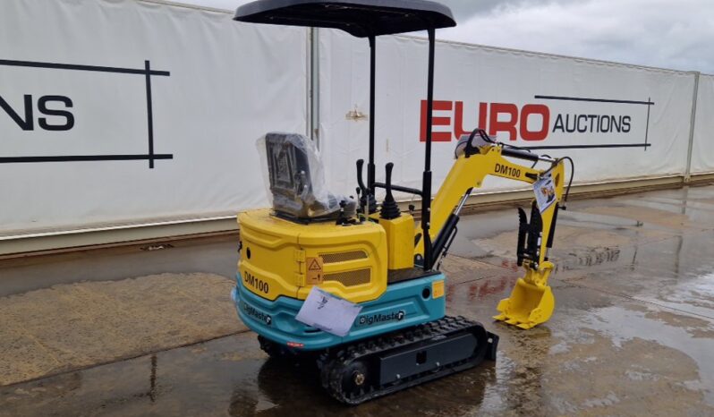 Unused 2025 DigMaster DM100 Micro Excavators For Auction: Dromore, NI – 16th & 17th May 2025 For Auction on 2025-05-17 full