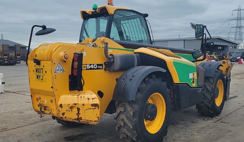2017 JCB 540-140 Hi Viz Telehandlers For Auction: Leeds, UK – 30th April, 1st, 2nd & 3rd May 25 full