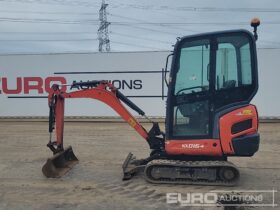 2018 Kubota KX016-4 Mini Excavators For Auction: Leeds, UK – 30th April, 1st, 2nd & 3rd May 25 full