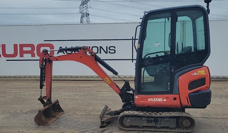 2018 Kubota KX016-4 Mini Excavators For Auction: Leeds, UK – 30th April, 1st, 2nd & 3rd May 25 full