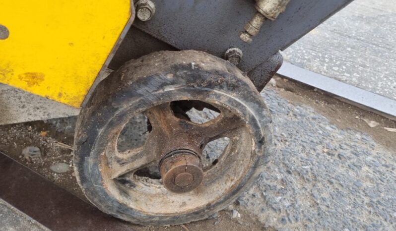 Multiquip Petrol Floor Saw, Honda Engine Asphalt / Concrete Equipment For Auction: Leeds, UK – 30th April, 1st, 2nd & 3rd May 25 full