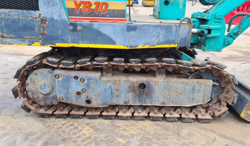 Yanmar YB10 Mini Excavators For Auction: Leeds, UK – 30th April, 1st, 2nd & 3rd May 25 full