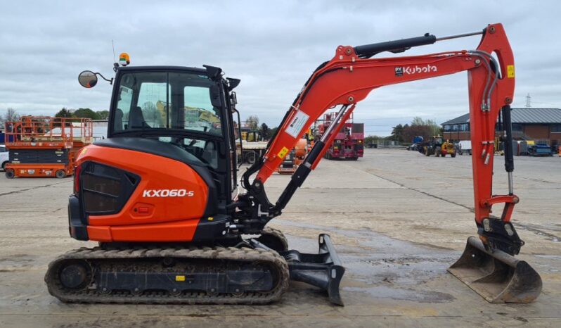 2023 Kubota KX060-5 6 Ton+ Excavators For Auction: Leeds, UK – 30th April, 1st, 2nd & 3rd May 25 full