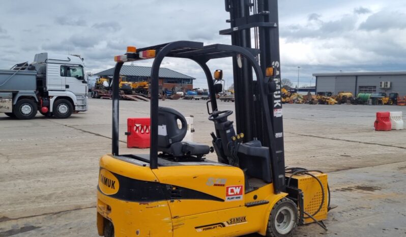 2019 Samuk S20 Forklifts For Auction: Leeds, UK – 30th April, 1st, 2nd & 3rd May 25 full