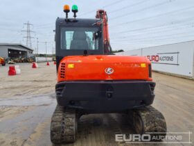 2016 Kubota KX080-4 6 Ton+ Excavators For Auction: Leeds, UK – 30th April, 1st, 2nd & 3rd May 25 full