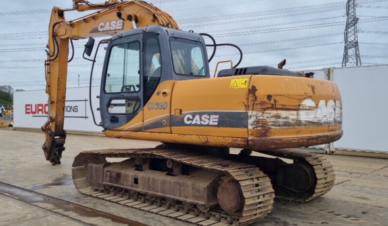 Case CX160 10 Ton+ Excavators For Auction: Leeds, UK – 30th April, 1st, 2nd & 3rd May 25 full