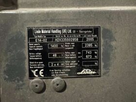 2005 Linde E14 1.4T Forklift For Auction on 2025-05-01 Ref: 5166/6 For Auction on 2025-05-01 full