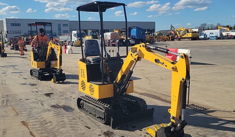 Unused 2024 JPC KV12 Micro Excavators For Auction: Leeds, UK – 30th April, 1st, 2nd & 3rd May 25 full