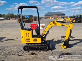 Unused 2025 JPC KV12 Micro Excavators For Auction: Leeds, UK – 30th April, 1st, 2nd & 3rd May 25 full