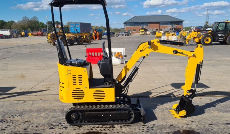 Unused 2025 JPC KV12 Micro Excavators For Auction: Leeds, UK – 30th April, 1st, 2nd & 3rd May 25 full