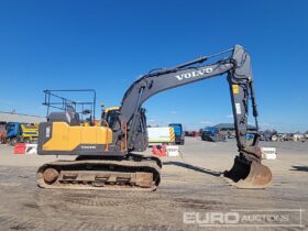 2016 Volvo EC160EL 10 Ton+ Excavators For Auction: Leeds, UK – 30th April, 1st, 2nd & 3rd May 25 full