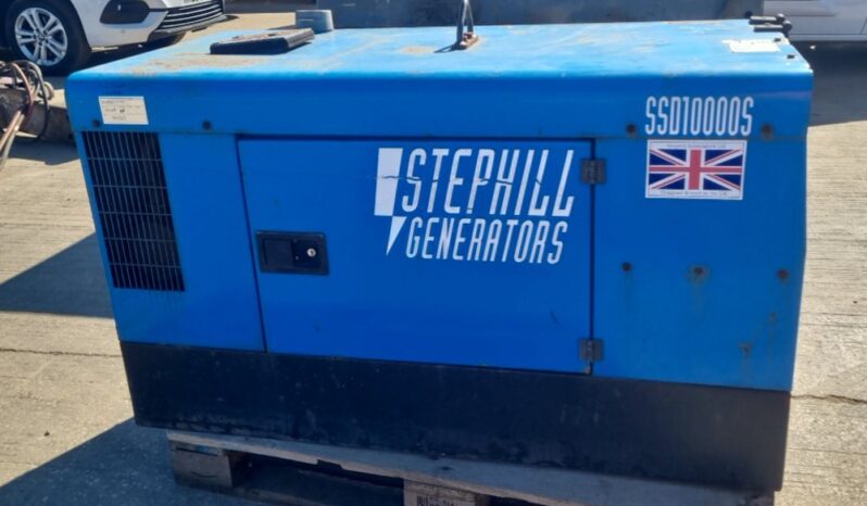 Stephill SSD10000S Generators For Auction: Leeds, UK – 30th April, 1st, 2nd & 3rd May 25