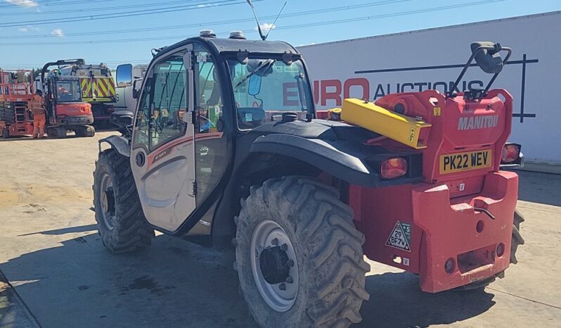 2022 Manitou MT930H Telehandlers For Auction: Leeds, UK – 30th April, 1st, 2nd & 3rd May 25 full