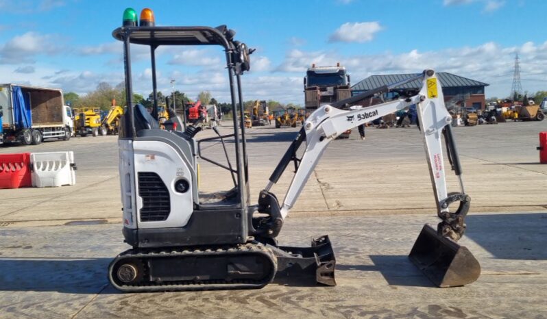 2021 Bobcat E17Z Mini Excavators For Auction: Leeds, UK – 30th April, 1st, 2nd & 3rd May 25 full
