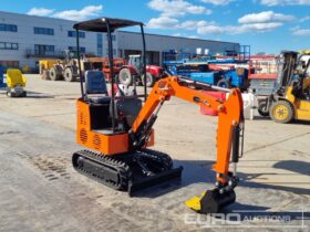 Unused 2024 JPC KV12 Micro Excavators For Auction: Leeds, UK – 30th April, 1st, 2nd & 3rd May 25 full