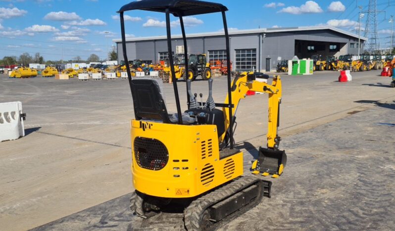 Unused 2024 JPC KV12 Micro Excavators For Auction: Leeds, UK – 30th April, 1st, 2nd & 3rd May 25 full