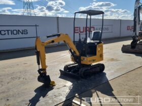 Unused 2024 JPC KV12 Micro Excavators For Auction: Leeds, UK – 30th April, 1st, 2nd & 3rd May 25