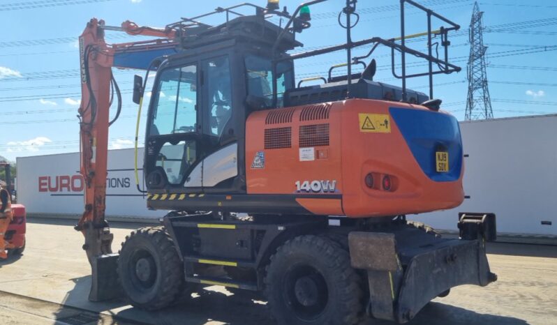 2019 Hitachi ZX140W-6 Wheeled Excavators For Auction: Leeds, UK – 30th April, 1st, 2nd & 3rd May 25 full