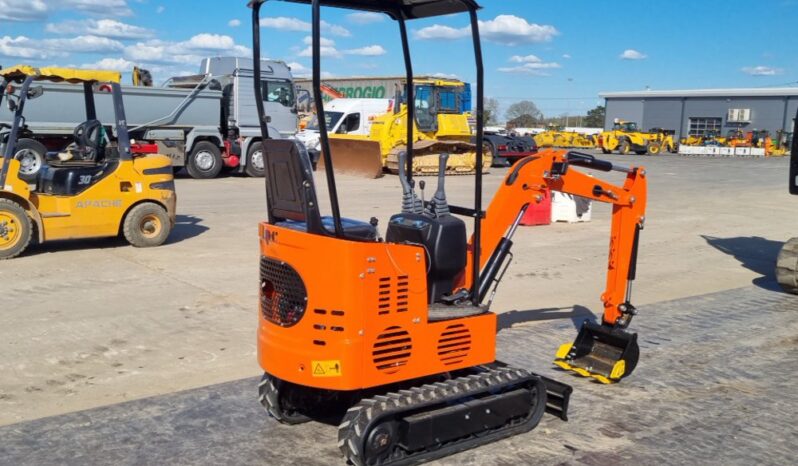 Unused 2024 JPC KV12 Micro Excavators For Auction: Leeds, UK – 30th April, 1st, 2nd & 3rd May 25 full
