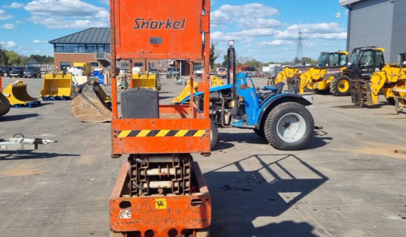 Snorkel S1930 Manlifts For Auction: Leeds, UK – 30th April, 1st, 2nd & 3rd May 25