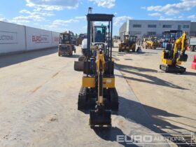 Unused 2024 JPC KV12 Micro Excavators For Auction: Leeds, UK – 30th April, 1st, 2nd & 3rd May 25 full