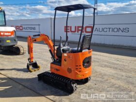 Unused 2024 JPC KV12 Micro Excavators For Auction: Leeds, UK – 30th April, 1st, 2nd & 3rd May 25 full