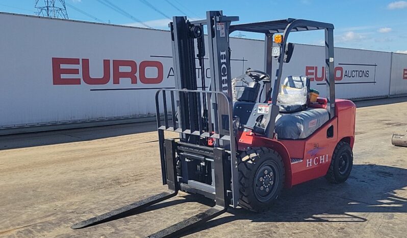 Unused 2025 HCHI CPCD30 Forklifts For Auction: Leeds, UK – 30th April, 1st, 2nd & 3rd May 25