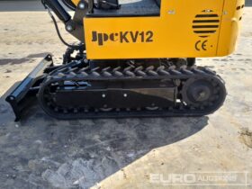 Unused 2025 JPC KV12 Micro Excavators For Auction: Leeds, UK – 30th April, 1st, 2nd & 3rd May 25 full