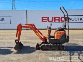 Kubota K008-3 Micro Excavators For Auction: Leeds, UK – 30th April, 1st, 2nd & 3rd May 25 full