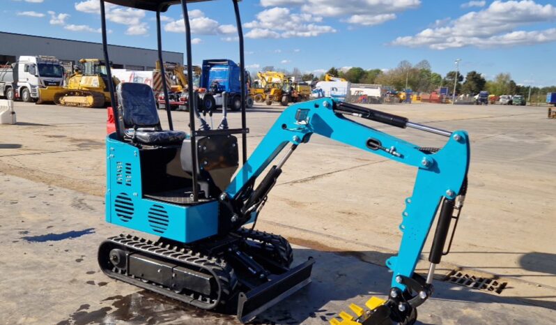 Unused 2025 JPC KV12 Micro Excavators For Auction: Leeds, UK – 30th April, 1st, 2nd & 3rd May 25 full