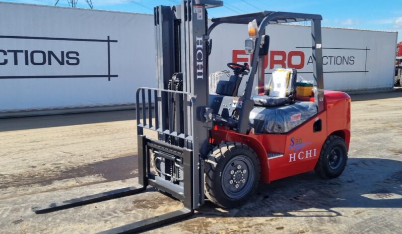 Unused 2025 HCHI CPCD30S Forklifts For Auction: Leeds, UK – 30th April, 1st, 2nd & 3rd May 25