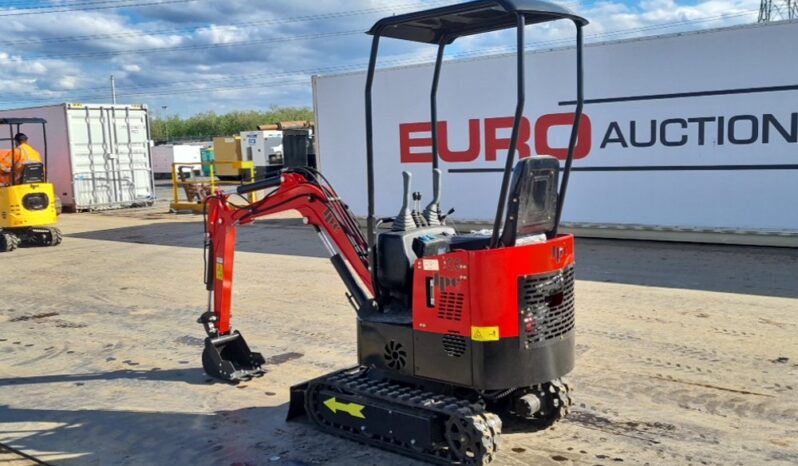Unused 2024 JPC HT12 Micro Excavators For Auction: Leeds, UK – 30th April, 1st, 2nd & 3rd May 25 full