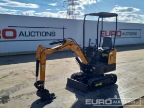 Unused 2024 JPC HT12 Micro Excavators For Auction: Leeds, UK – 30th April, 1st, 2nd & 3rd May 25