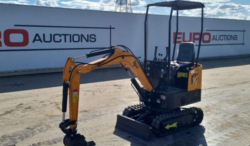 Unused 2024 JPC HT12 Micro Excavators For Auction: Leeds, UK – 30th April, 1st, 2nd & 3rd May 25