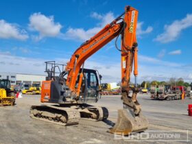 2019 Hitachi ZX135US-6 10 Ton+ Excavators For Auction: Leeds, UK – 30th April, 1st, 2nd & 3rd May 25 full