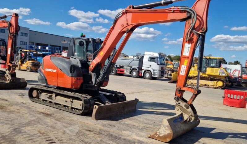 2019 Kubota KX080-4A 6 Ton+ Excavators For Auction: Leeds, UK – 30th April, 1st, 2nd & 3rd May 25 full