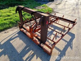 Browns flat 8 bale grab to suit JCB telescopic full