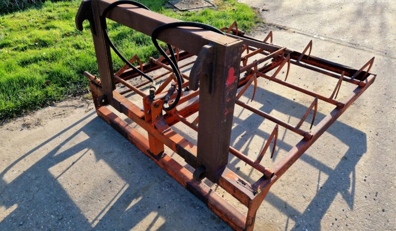 Browns flat 8 bale grab to suit JCB telescopic full