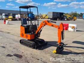 Unused 2024 JPC KV12 Micro Excavators For Auction: Leeds, UK – 30th April, 1st, 2nd & 3rd May 25 full