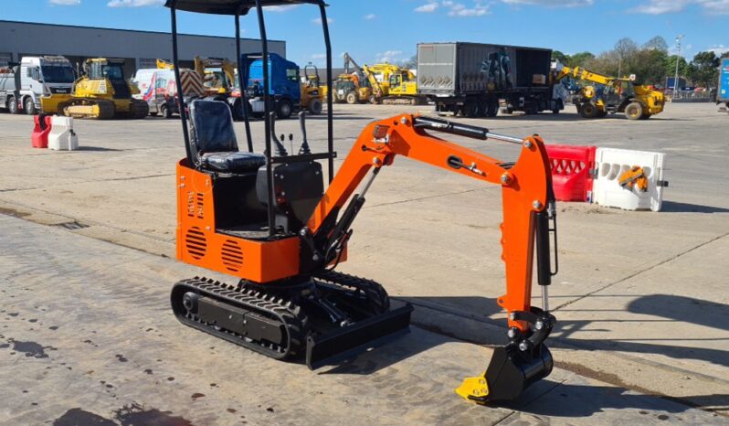 Unused 2024 JPC KV12 Micro Excavators For Auction: Leeds, UK – 30th April, 1st, 2nd & 3rd May 25 full