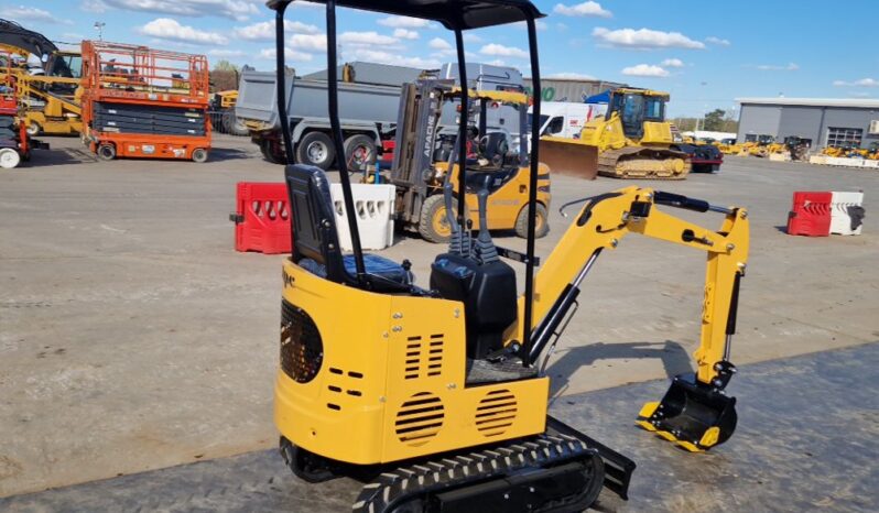 Unused 2025 JPC KV12 Micro Excavators For Auction: Leeds, UK – 30th April, 1st, 2nd & 3rd May 25 full