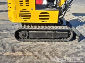 Unused 2024 JPC KV12 Micro Excavators For Auction: Leeds, UK – 30th April, 1st, 2nd & 3rd May 25 full