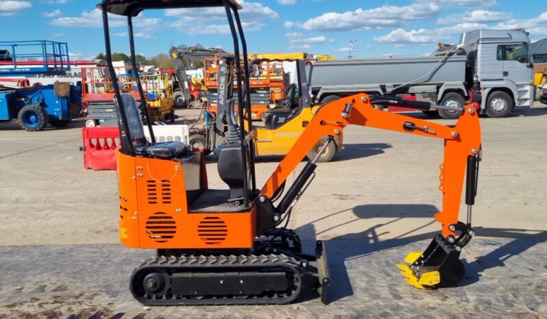 Unused 2024 JPC KV12 Micro Excavators For Auction: Leeds, UK – 30th April, 1st, 2nd & 3rd May 25 full