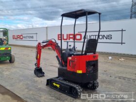 Unused 2024 JPC HT12 Micro Excavators For Auction: Leeds, UK – 30th April, 1st, 2nd & 3rd May 25 full