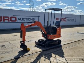 Unused 2024 JPC KV12 Micro Excavators For Auction: Leeds, UK – 30th April, 1st, 2nd & 3rd May 25